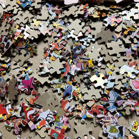 Vintage 1980’s Stick To It Jigsaw Puzzle 500 Pieces Pop Culture Complete - Picture 14 of 14